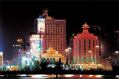 Night scene in Macao