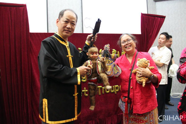 Cultural exchange activity of Fujian puppet show held in Indonesia
