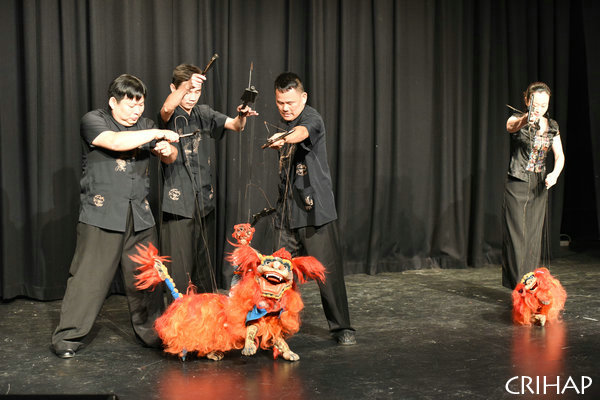 Cultural Exchange Activity of Fujian puppetry held in Australia