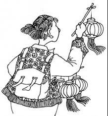 Shamed by a little girl's red lanterns