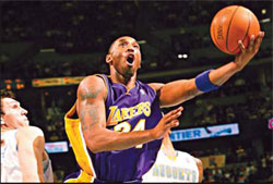 Nuggets top Lakers for sixth straight win