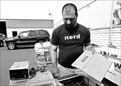 'Nerd' cashes in on junk