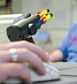 A hamster, a mouse, and a vacuum cleaner in every port
