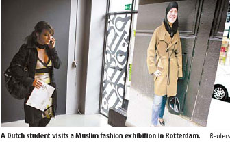 Fusion Muslim chic hits Europe's streets