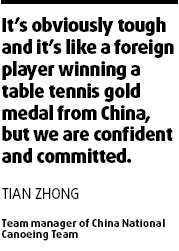 Canoeing team on a roll ahead of Beijing Olympics