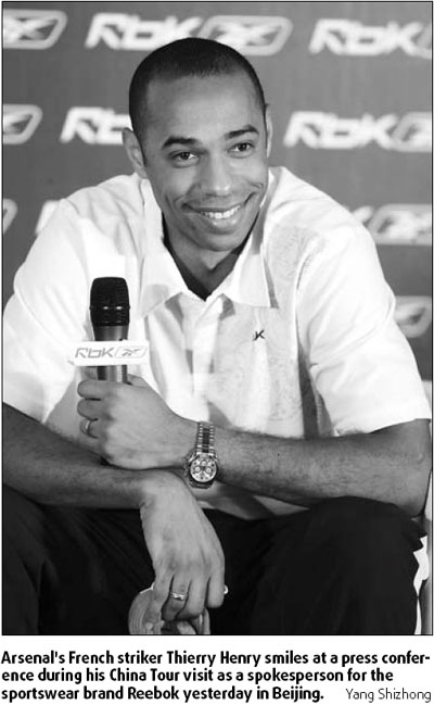 Henry hungers for the best on and off pitch