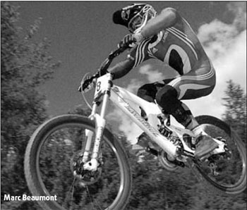 Downhill all the way for British mountain biker