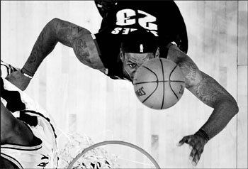 LeBron takes Jordan route to fame, riches