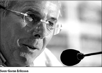 Eriksson could take over at Manchester City