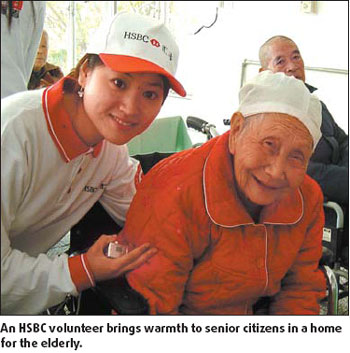 Touching hearts with community service