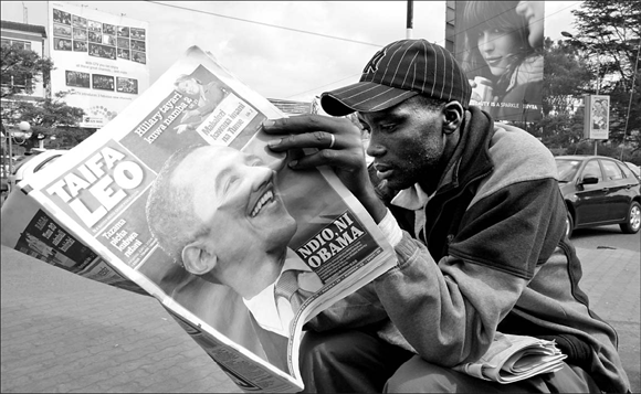 Obama fans in Africa most devout
