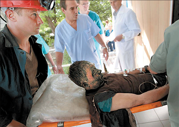 23 miners saved after shaft blast