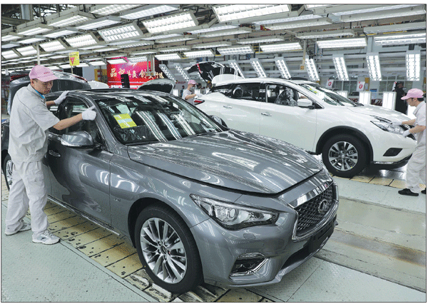Japanese auto brands boost production capacity in China