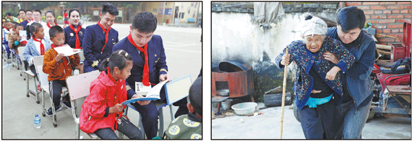Airline helps raise living conditions in rural areas