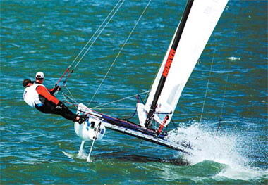 Sailors ready to battle for medal race today