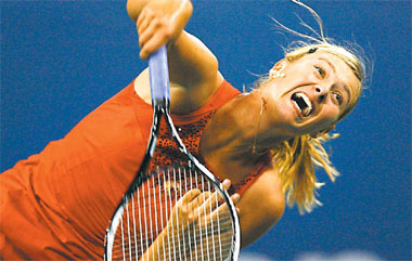 Sharapova serves Russian alert
