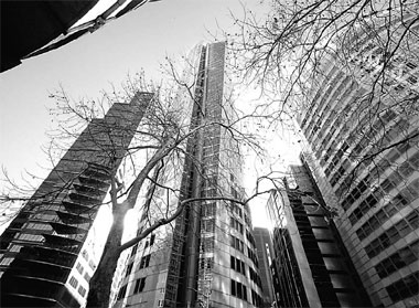 Economy 'on fire' Down Under