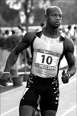 Choker smokes own 100m mark