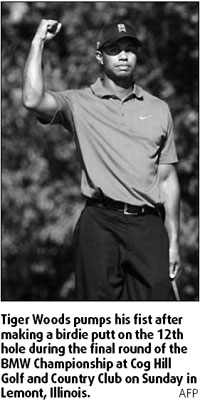 Woods turns 60 with clinical PGA victory