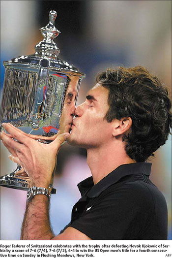 Federer has Sampras in his sights