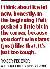 Federer has Sampras in his sights