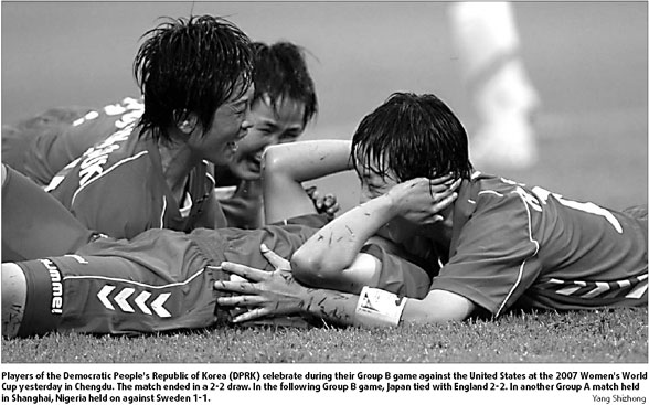China relaxed ahead of cup kick off
