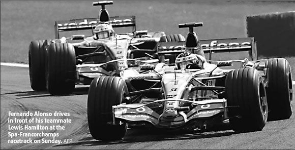 It's now gloves off for Alonso and Hamilton
