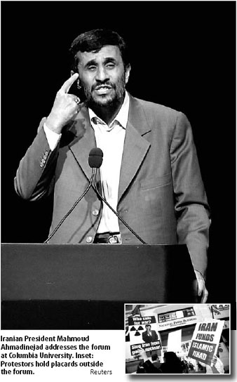 Ahmadinejad questions 9/11, Holocaust