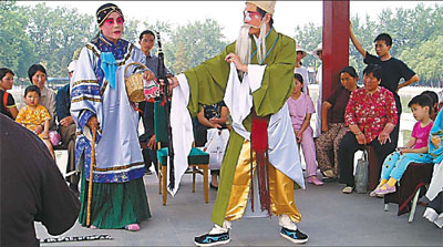 Setting the stage for Qinqiang