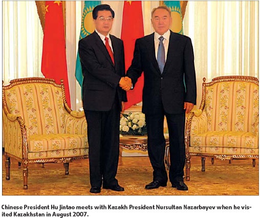 China-Kazakhstan relations grow stronger