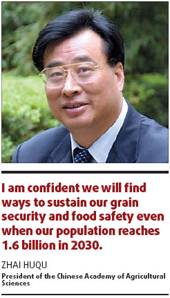 Agriculture chief has thought for food and plenty on his plate