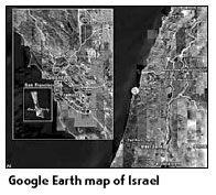 Google Earth used by militants to target Israel