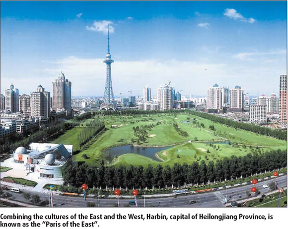 The soaring swan of Northeast China