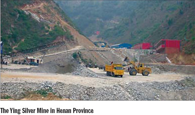 A growing silver producer in China