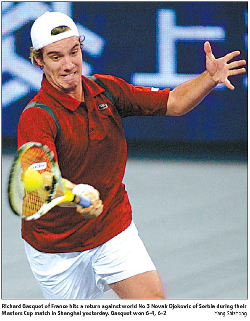 Ferrer advances amid dramatic upsets