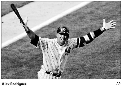 A-Rod named American League MVP