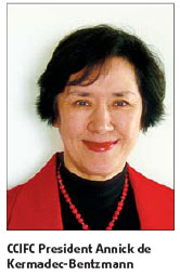 French business focuses on SMEs, green economy