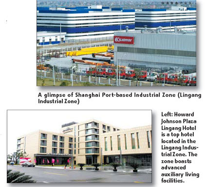 Areas spur Lingang Industrial Zone's development