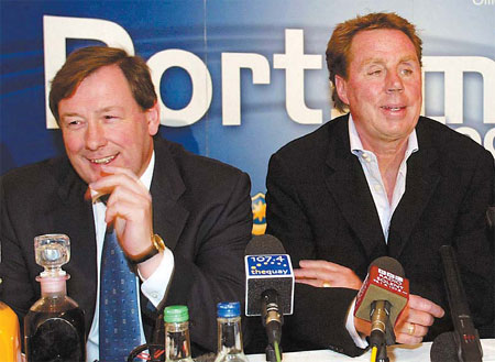Manager Redknapp arrested