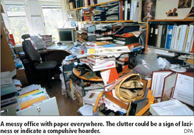 Why clutter bugs find it so very hard to let go ... of anything