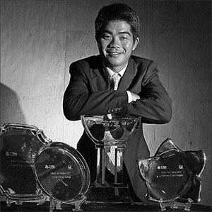 Liang sweeps top honors at Asian golf gala