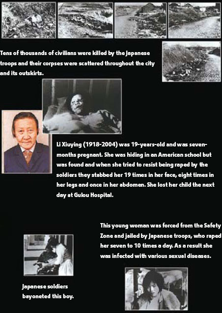 Rape of a city through the eyes of a foreigner
