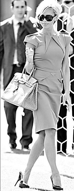 Posh Spice's dress boosts M&S