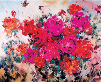 Renowned artist unveils classy collection