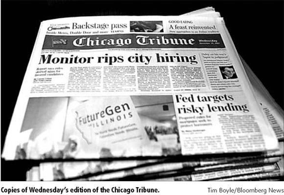 Tribune prepares for the Zell era