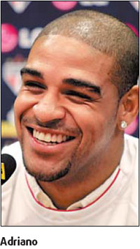 Adriano involved in fresh controversy