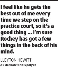 Hewitt banking on magic of experienced Roche