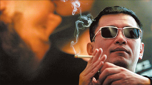 Man behind the shades