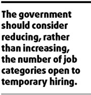 No goodwill in day-labor market