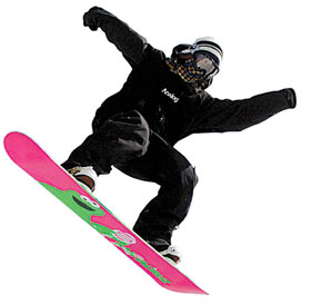 Skiing the sights